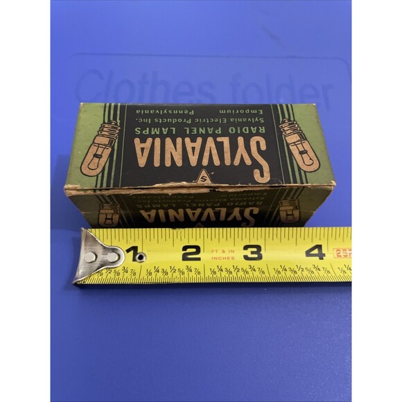 Sylvania S40 Vintage Radio Panel Lamps Bulbs USA HAM - Picture 11 of 11